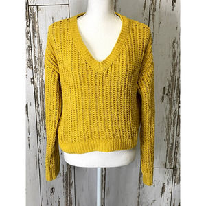 Love Tree Yellow Sweater